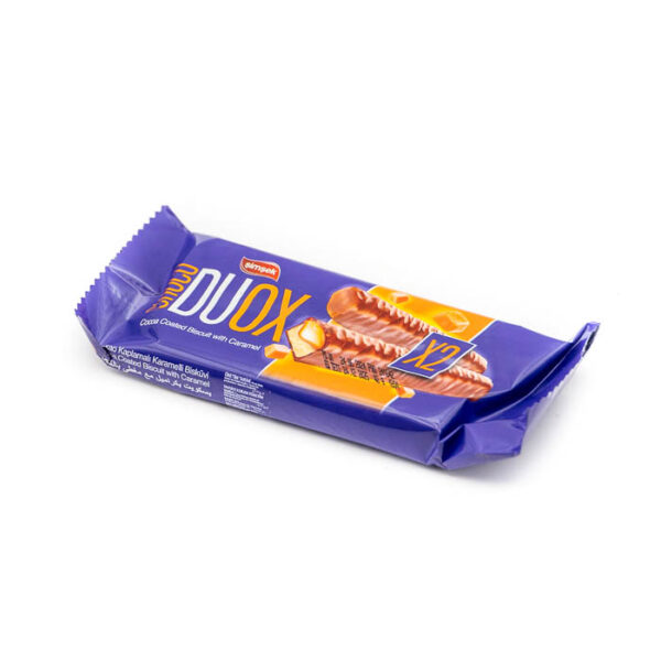 Biscocho de cocoa con caramelo Duox