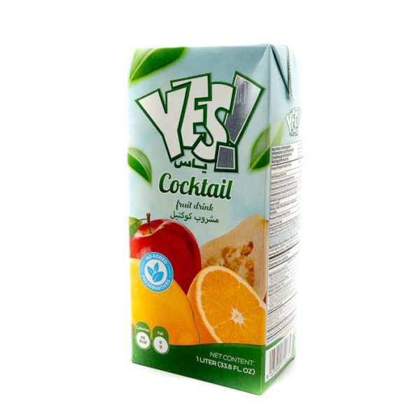 Jugo de coctel de frutas Yes!