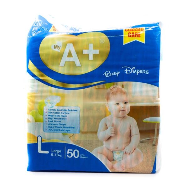 Culeros desechables L 9 a 13 kg A+