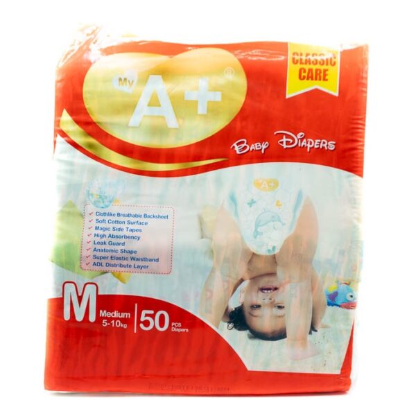 Culeros desechables M 5 a 10 kg A+