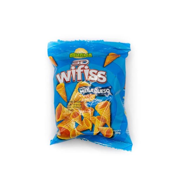 Vinitos de maíz de mega queso 3D Wifiss