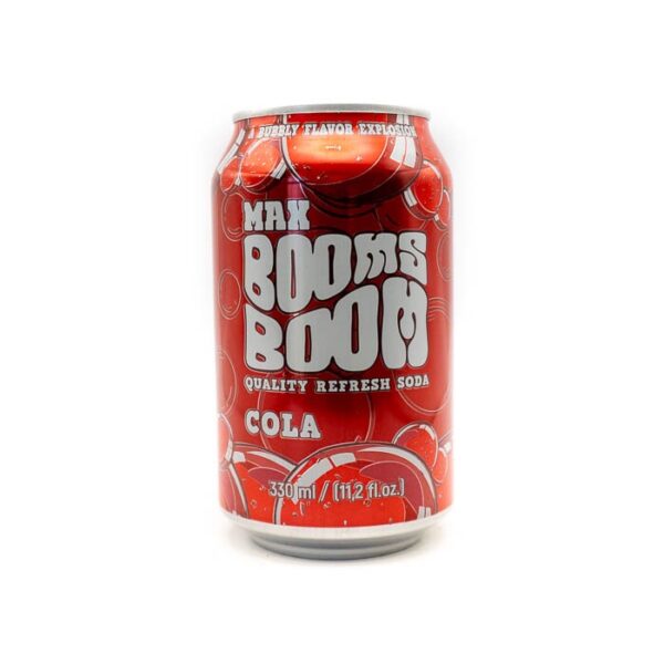 Refresco de cola Max BOOMS BOOM
