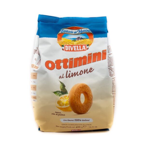 Galletas Ottomini de limón Divella