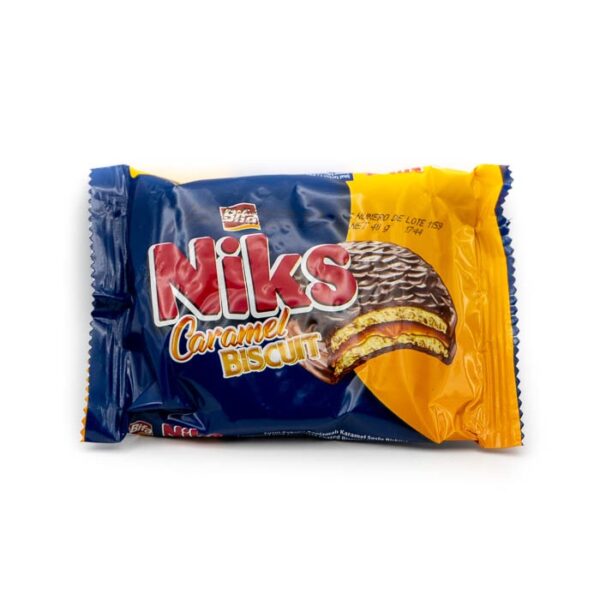 Galletas sabor caramelo Niks