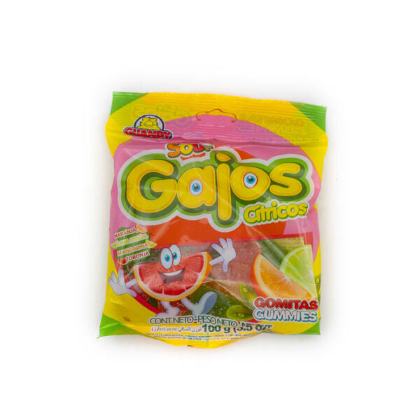 Gomitas cítricas Gajos Guandy
