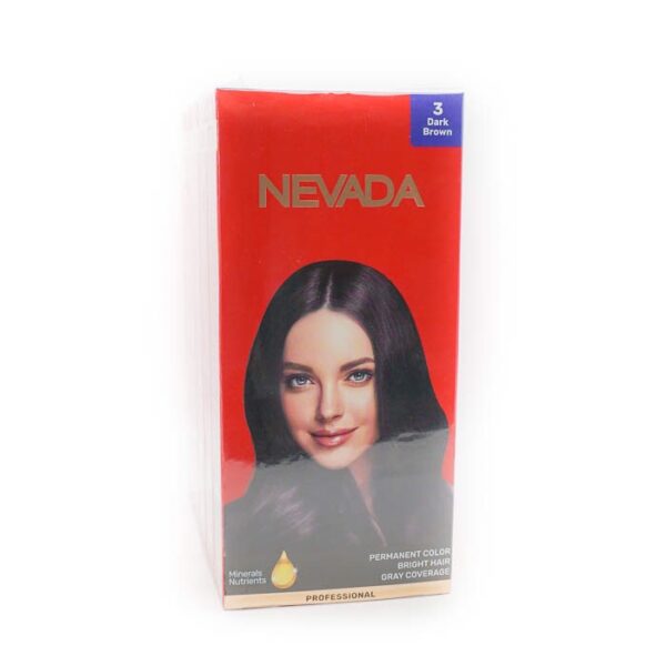 Tinte de pelo 3 Dark Brown Nevada