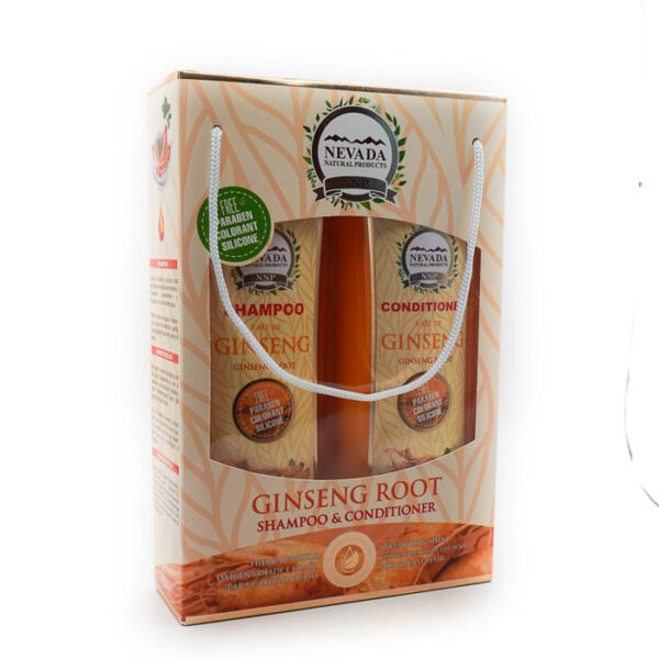 Estuche de champú y acondicionador de Ginseng Nevada
