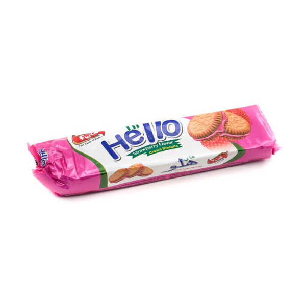 Galletas sabor fresa hi Hello