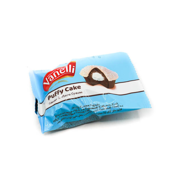 Panque de chocolate puffy cake Vanelli