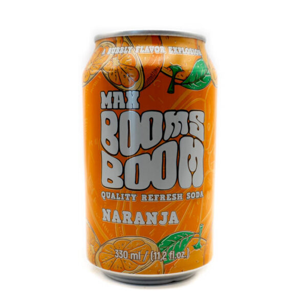 Refresco de naranja Max BOOMS BOOM