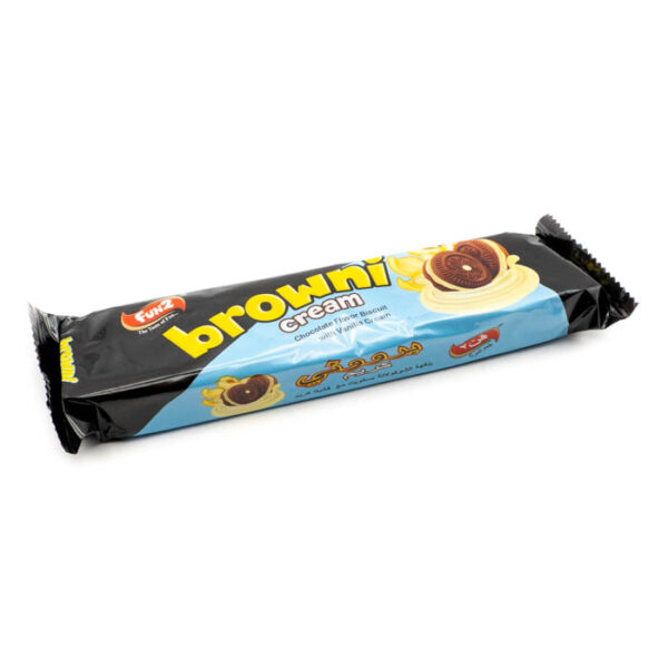 Galletas con crema sabor vainilla Browni crema