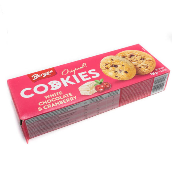 Galletas con chocolate y fresa cookies Bergen