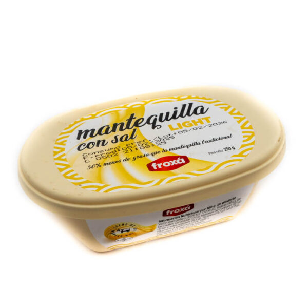Mantequilla con sal froxa
