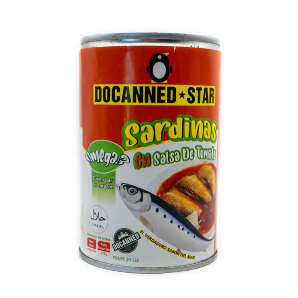 Sardina en salsa de tomate Docanned Star